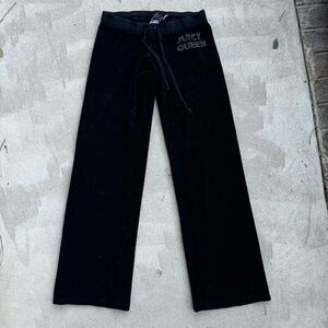Juicy Couture Women’s Velour Low Rise Sweatpants Y2K Track Pants Size Small